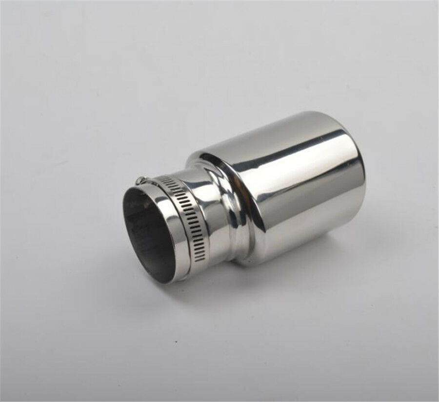 Thicken Steel Stainaless Straight Section Universal Car Exhaust Muffler Tip