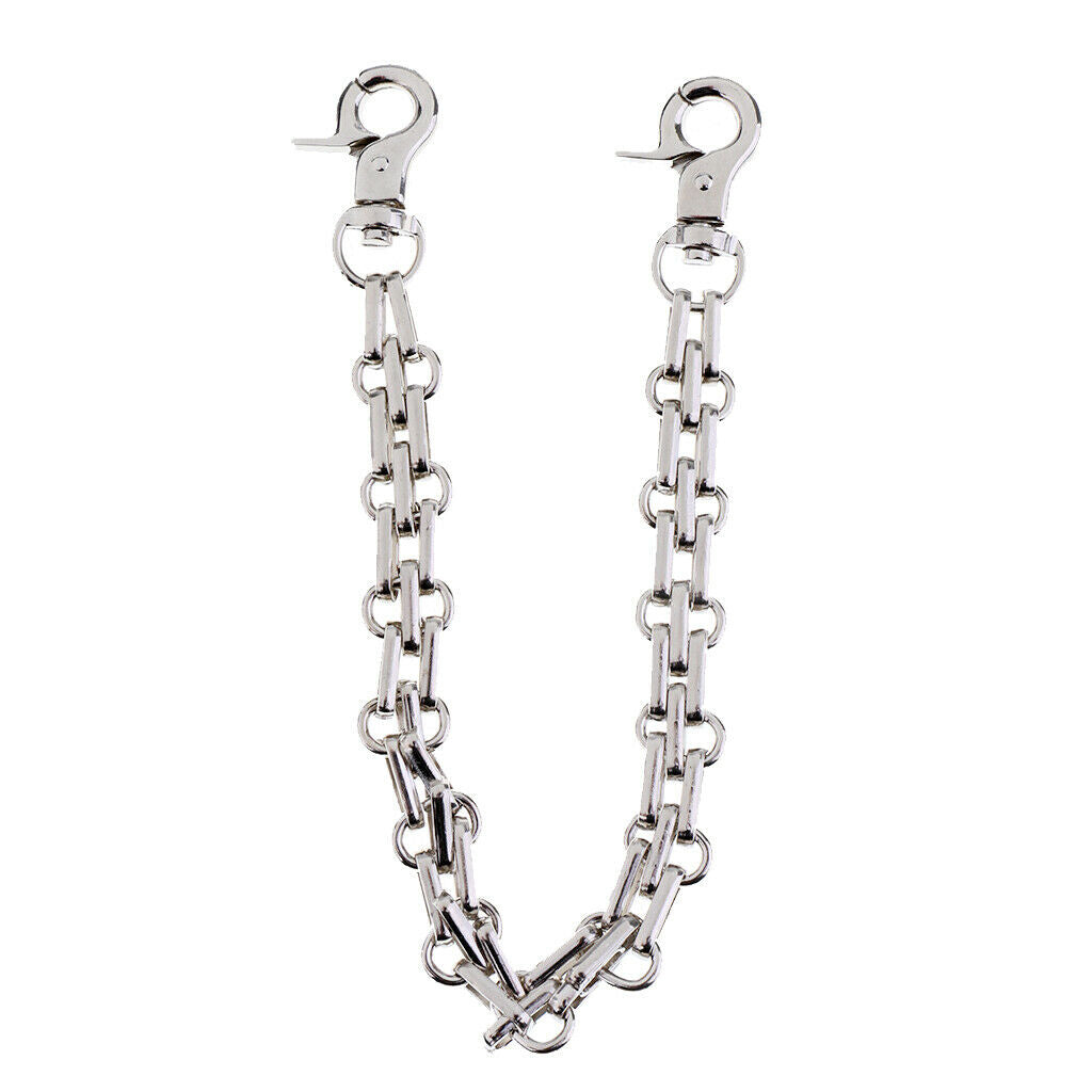 2 Pieces Fashion Metal Handle Handbag Wallet Bag Chains 25cm 9.84" Strap