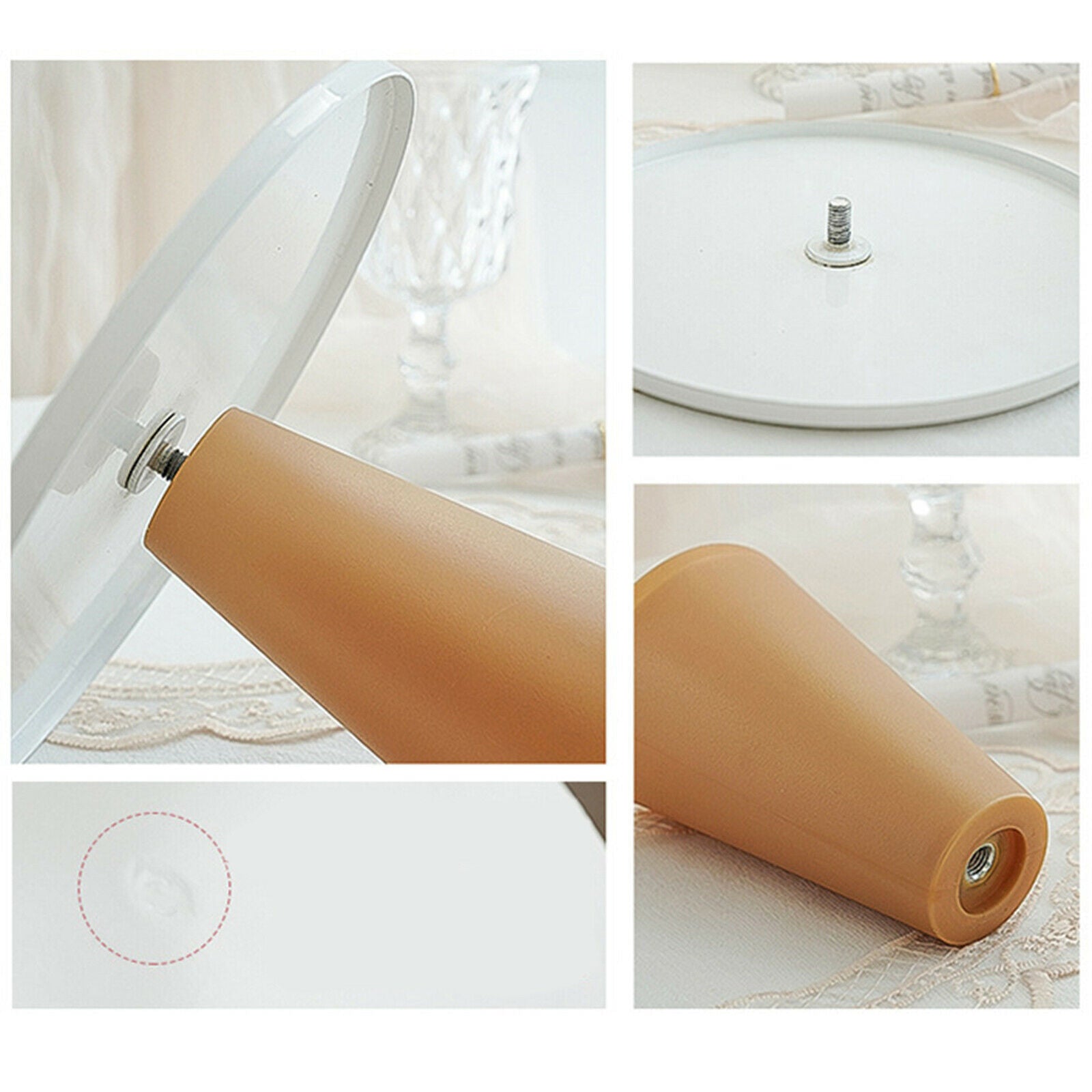 Wedding Table Cake Stand Candy Fruit Dining Plate Tall Tray Shelf Kitchen