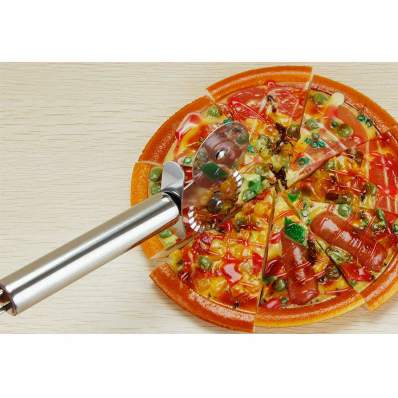 Stainless Steel Rustproof Ravioli Cutter Double Pastry Wheel Restaurant Knives