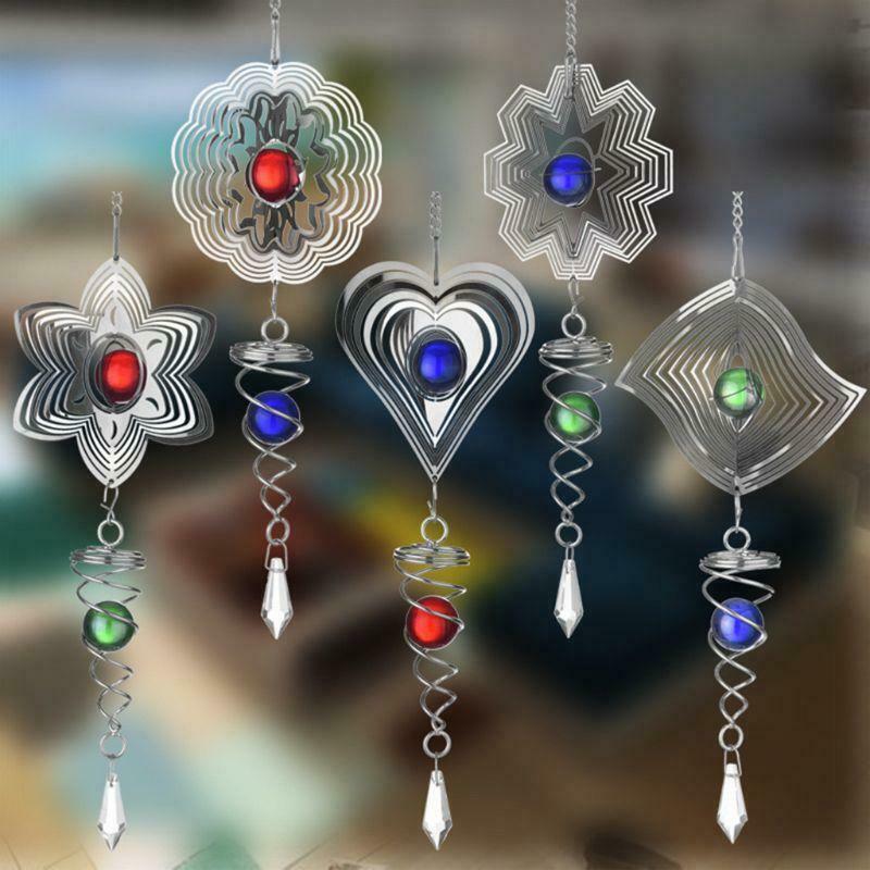 Rotating Motor Hanging Display with Hanger for Wind Spinner and Wind Chimes