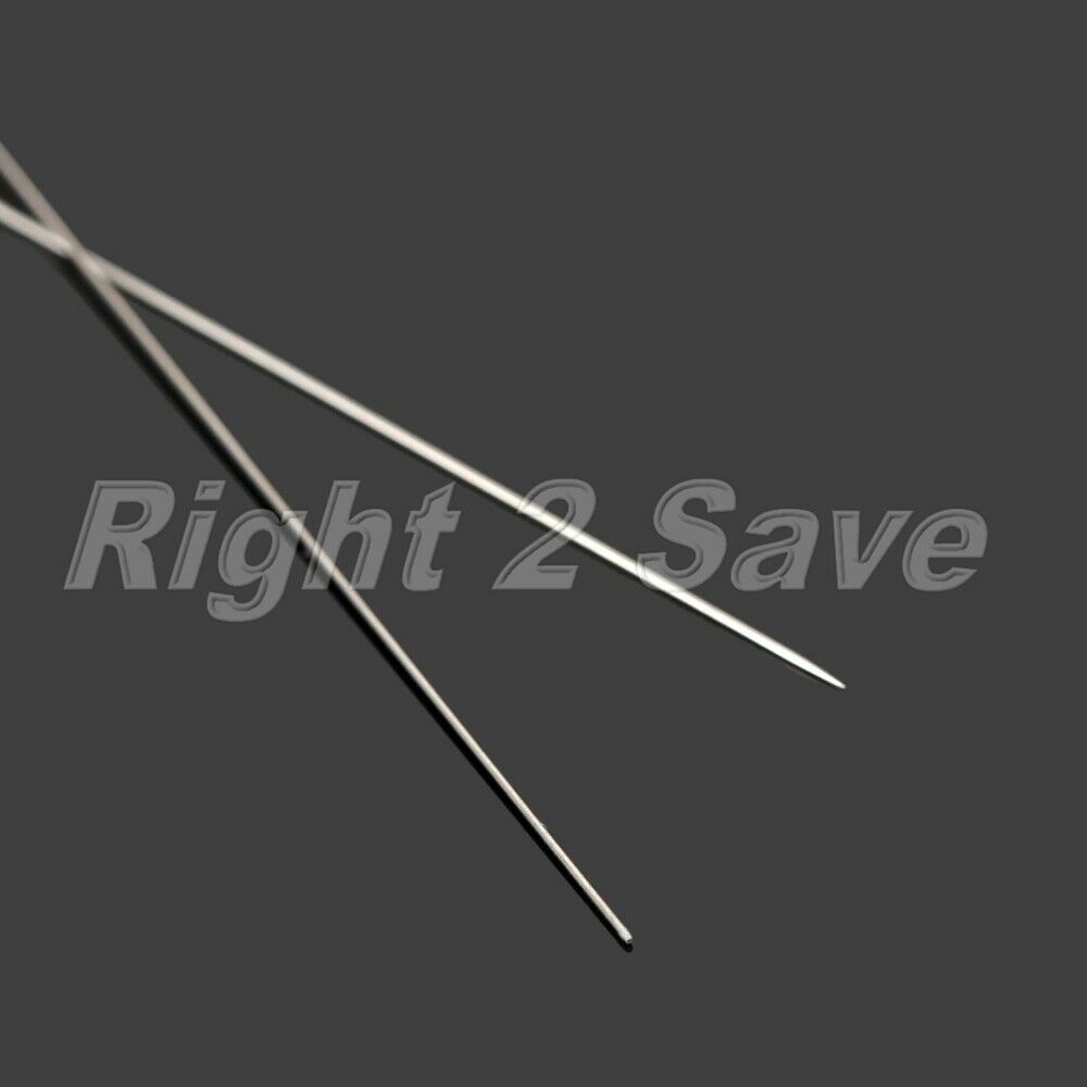 50pcs 0.4mm 1R Eyebrow Tattoo Needles Permanent Makeup Medical Stainless Steel