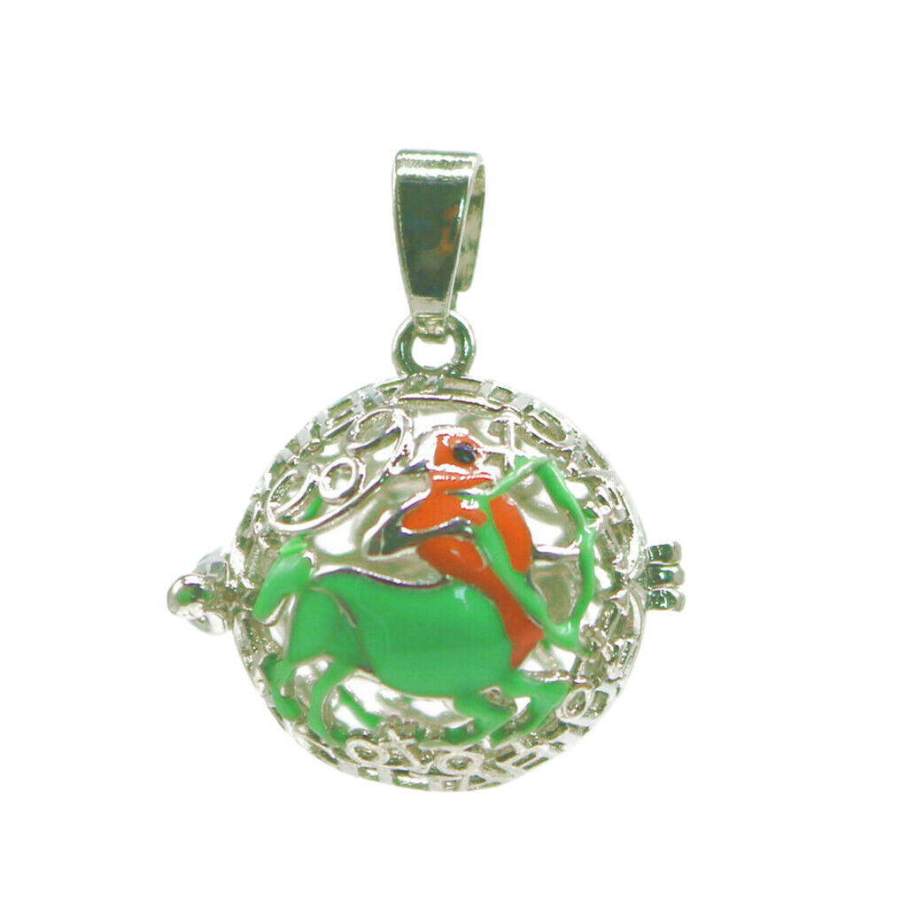 Constellation Pendant Ball Shape Hollow Locket Jewelry DIY Supplies Type 6