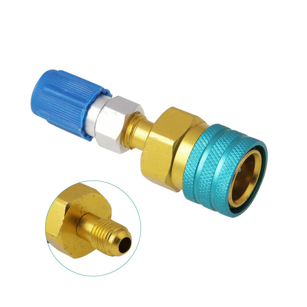 R1234YF-R134A Low Side Quick Coupler R12-R134A Hose Adapter Fitting Connector