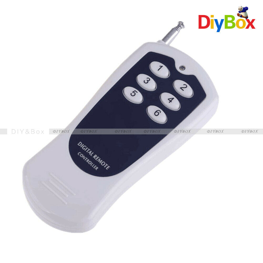 DC 12V 315MHz 6CH Channel RF Wireless Remote Control Switch Transmitter Module