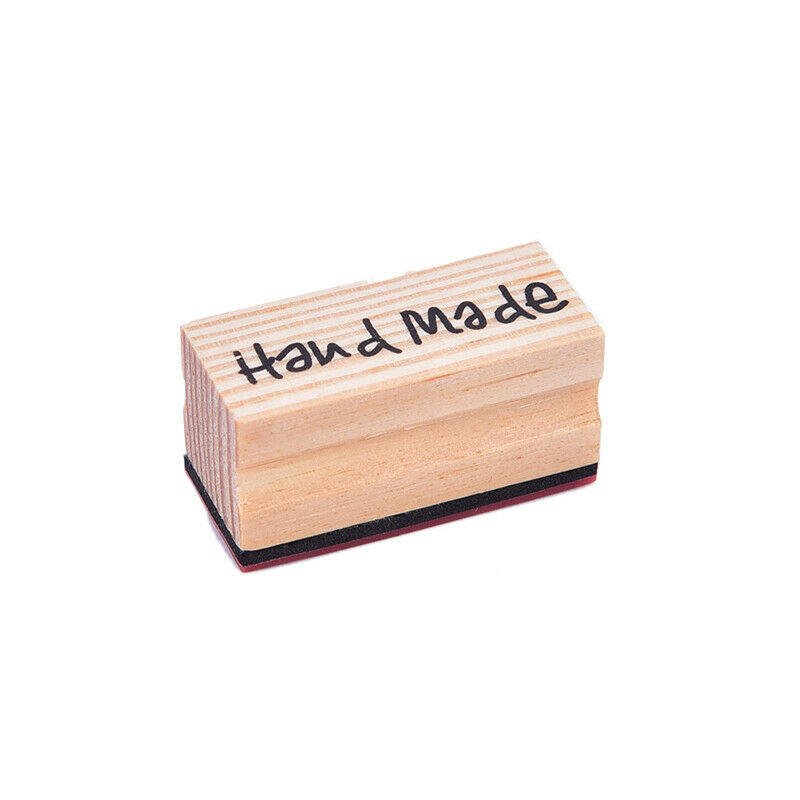 Handmade Soap Wood Stamp Mold Chapter DIY Wooden Hand Made Pattern Stam.l8