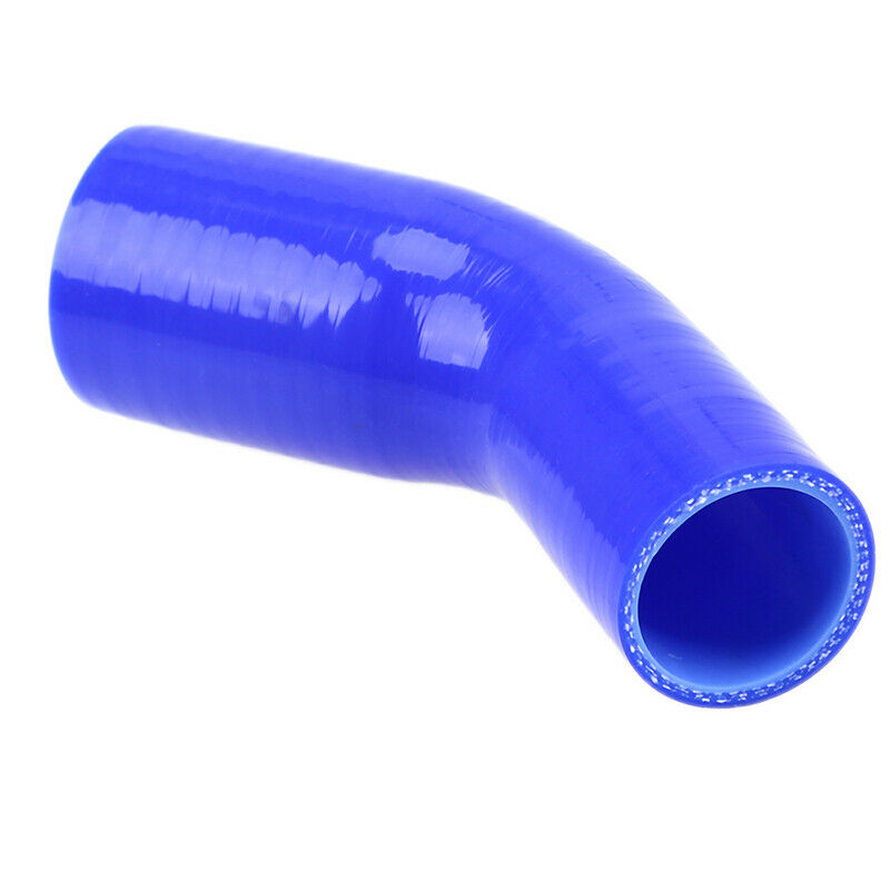 Universal Ca Elbow Silicone Hose 45 degree 2.5"-2" reducer COUPLER Blue