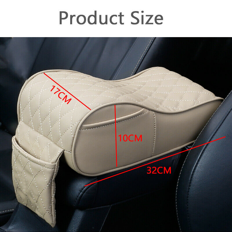 32x17x10cm Car General Cover Rest Center Box Armrest Pillow Memory Foam Cushion
