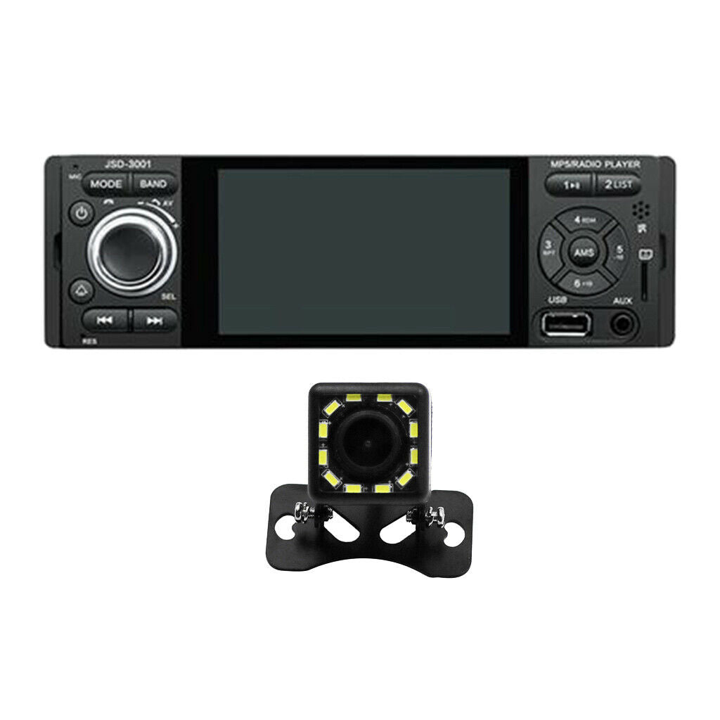 Single Din Car Stereo Radio Receiver, Car MP5 Player Head Unit,Support Bluetooth