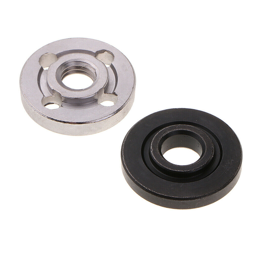 4 Pieces 30mm 100 Type Flange Nut for Angle Grinder