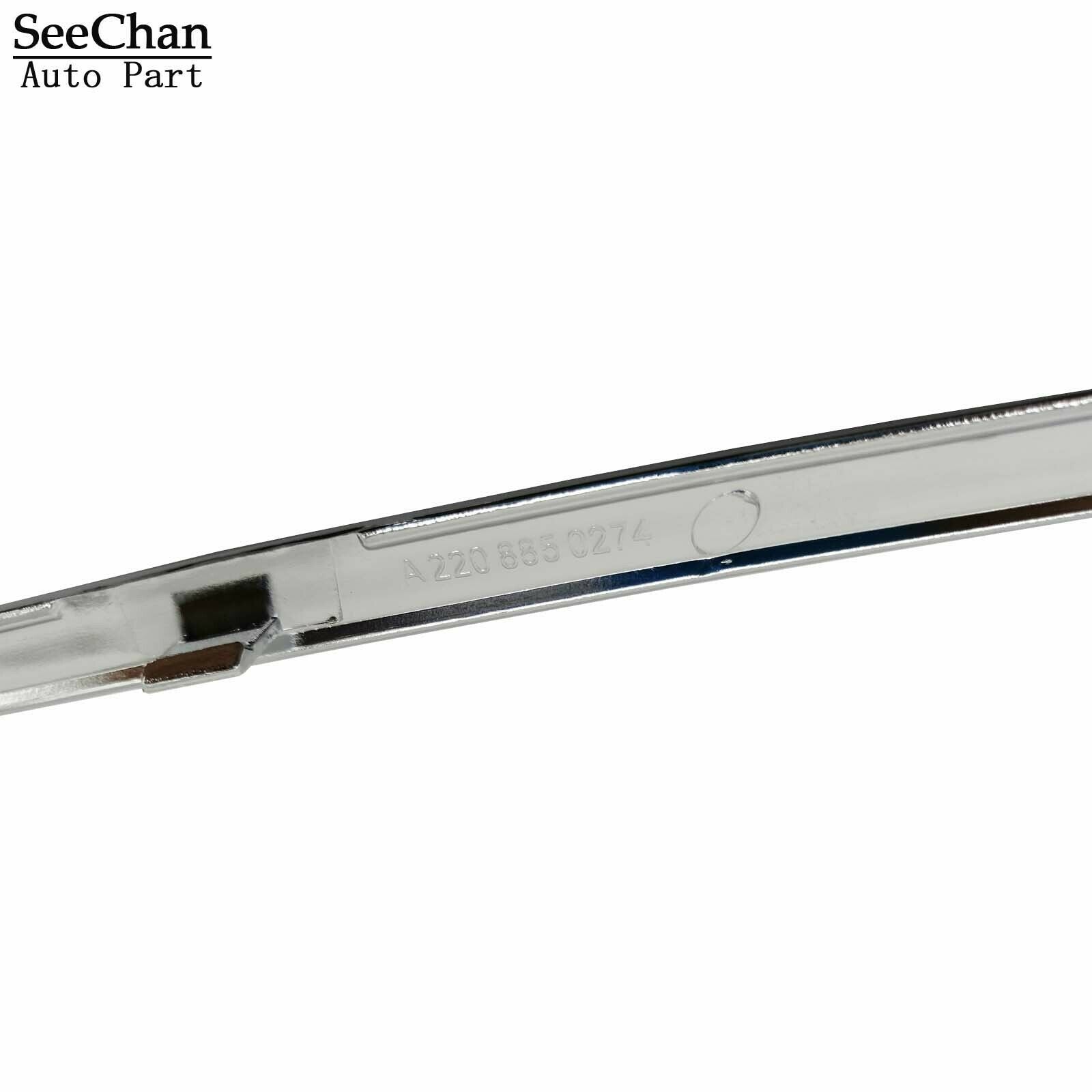 1Pcs Bumper Trim Fit For 2000-2002 Mercedes Benz S500 2208850174 LH Left Side