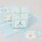 12x Ribbon Paper Box Girl Party Favor Gifts Candy Packing Container Blue