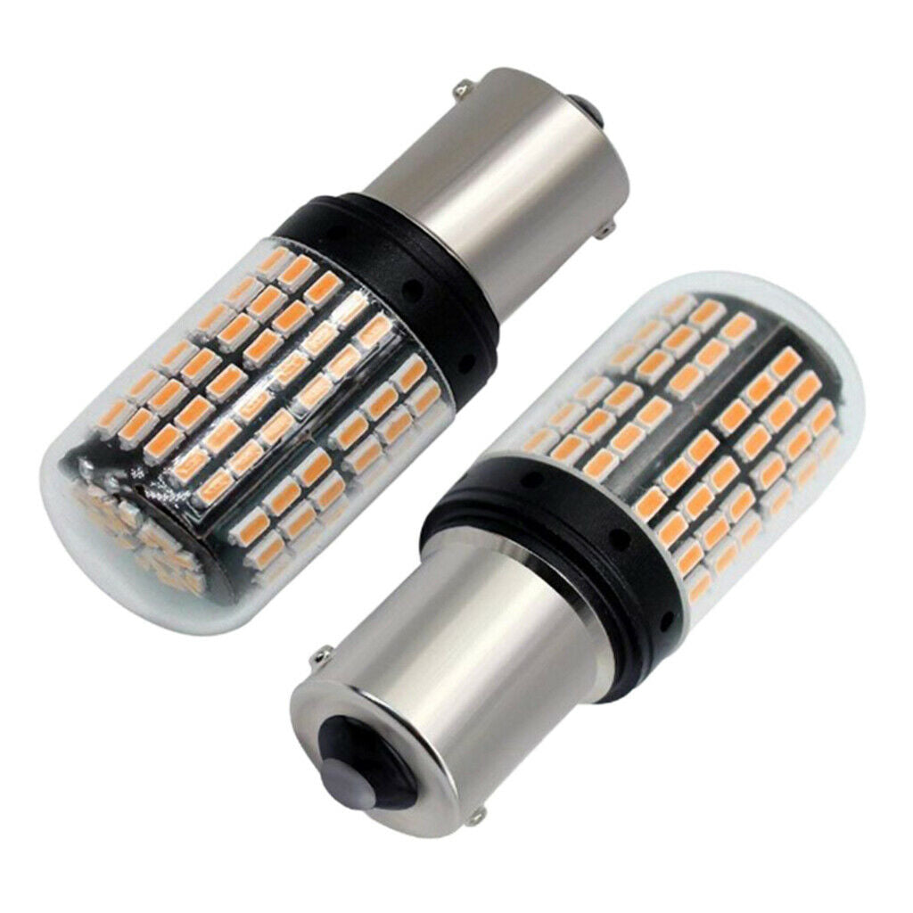 2 Pieces Led Bulb 3014 144smd 1156 Auto Car Turn Signal Light 12V