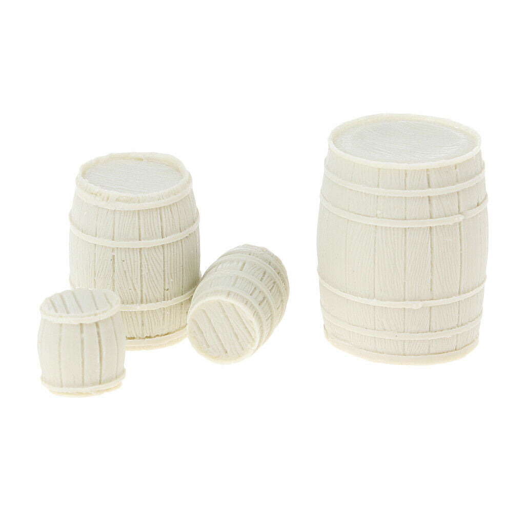 1/35 Military Soldier Food Supplies Basket Cask Models for Sand Table Scene