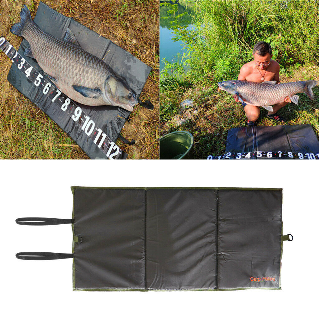 Carp Fishing Tackle Sling Unhooking Mat Tool Safety Unhooking Mat Protection