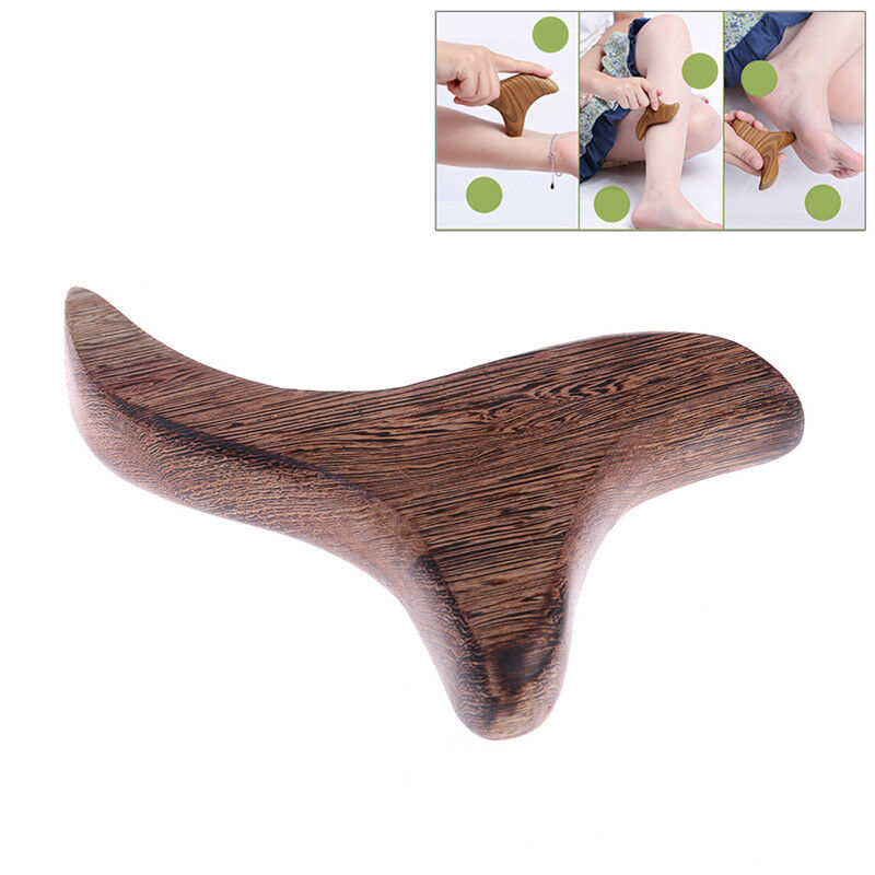 1pc full body thai massage wood stick hand and foot spa reflexology .l8