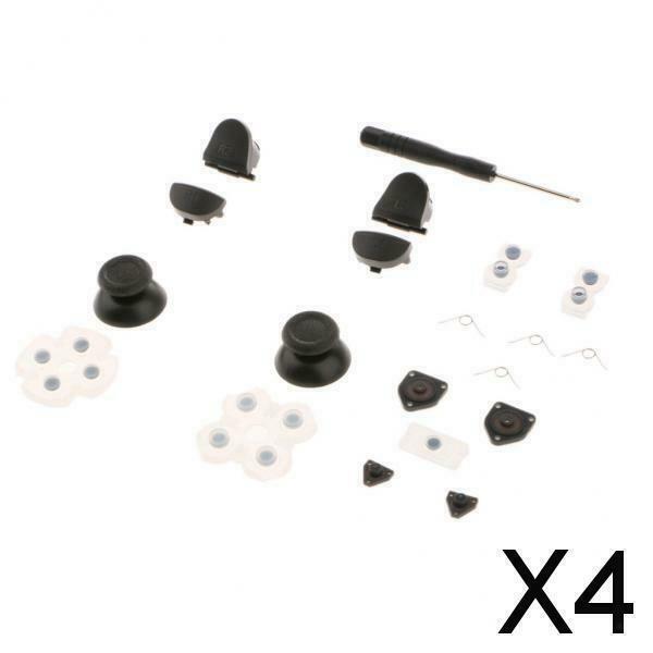 4X Replacement L1 R1 L2 R2 Buttons Springs Thumb Sticks Conductive For