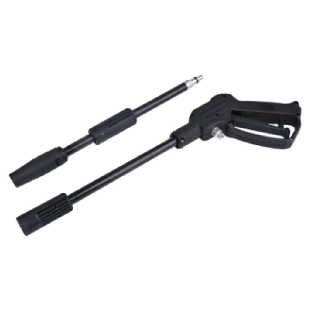 High Pressure Washer Cleaner Gun Jet Spray Lance Hand Water Cleaning Black