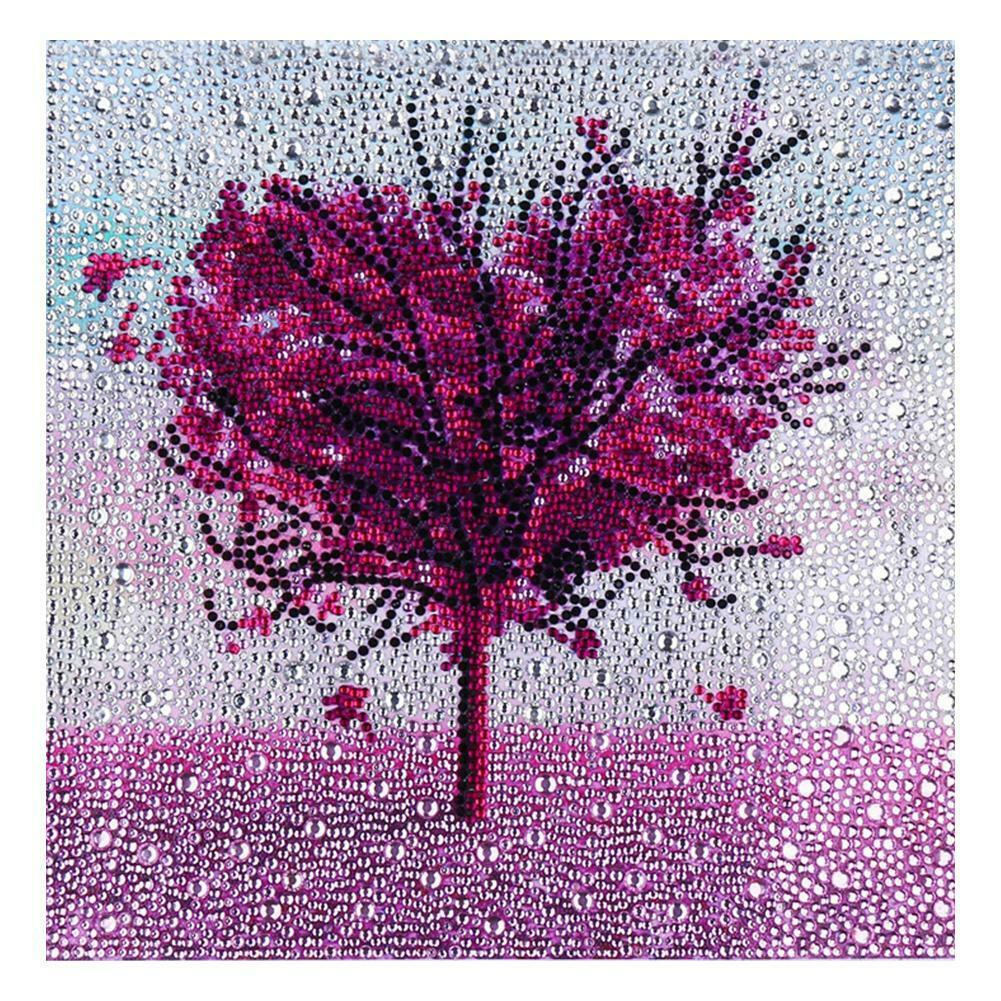 5D DIY Full Drill Special Shaped Diamond Painting Love Tree Cross Stitch @