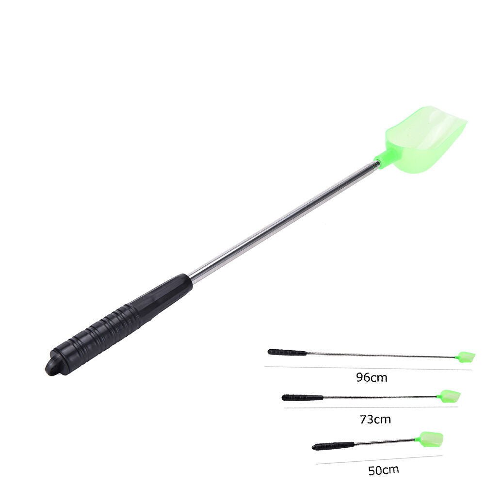 Baiting Throwing Spoon and Handle Boilies Bait Scoop Carp Coarse Fishing .l8