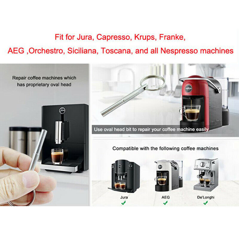 1Pc Repair Security Tool Key Open Security Oval Head Screws For Coffee Ma.l8