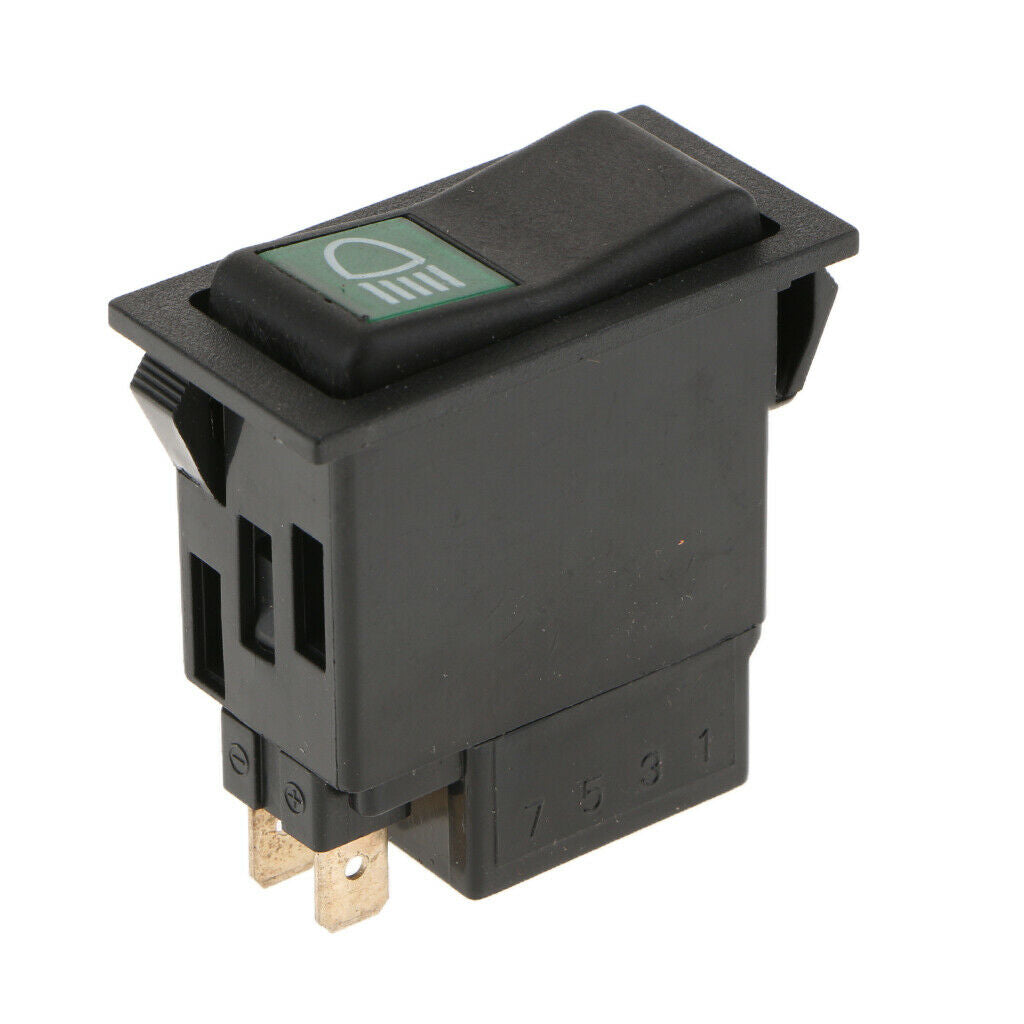 2PCS  2 Pin/3Pin Fog Light On/Off Push Button Rocker Switch for Car Trucks