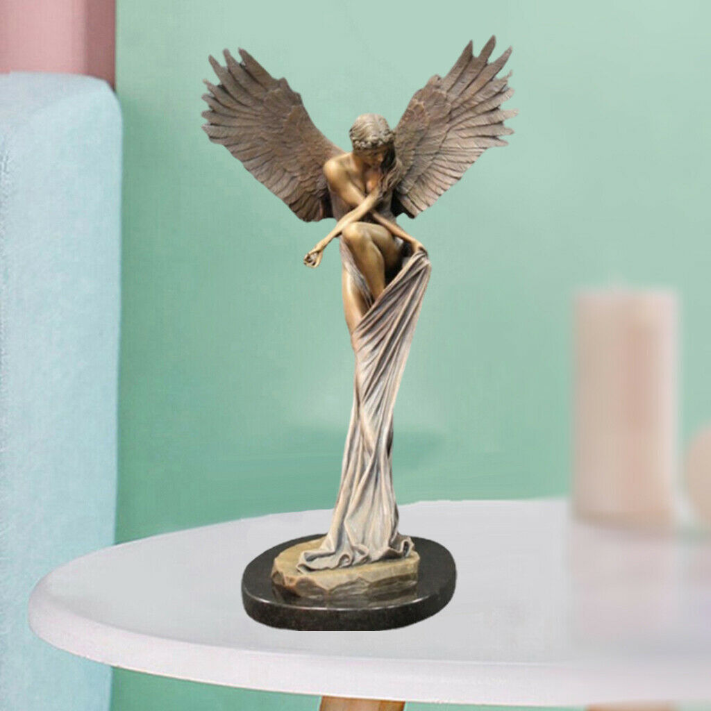Redemption Angel Statue Photo Props Living Room Church Decorative Ornaments