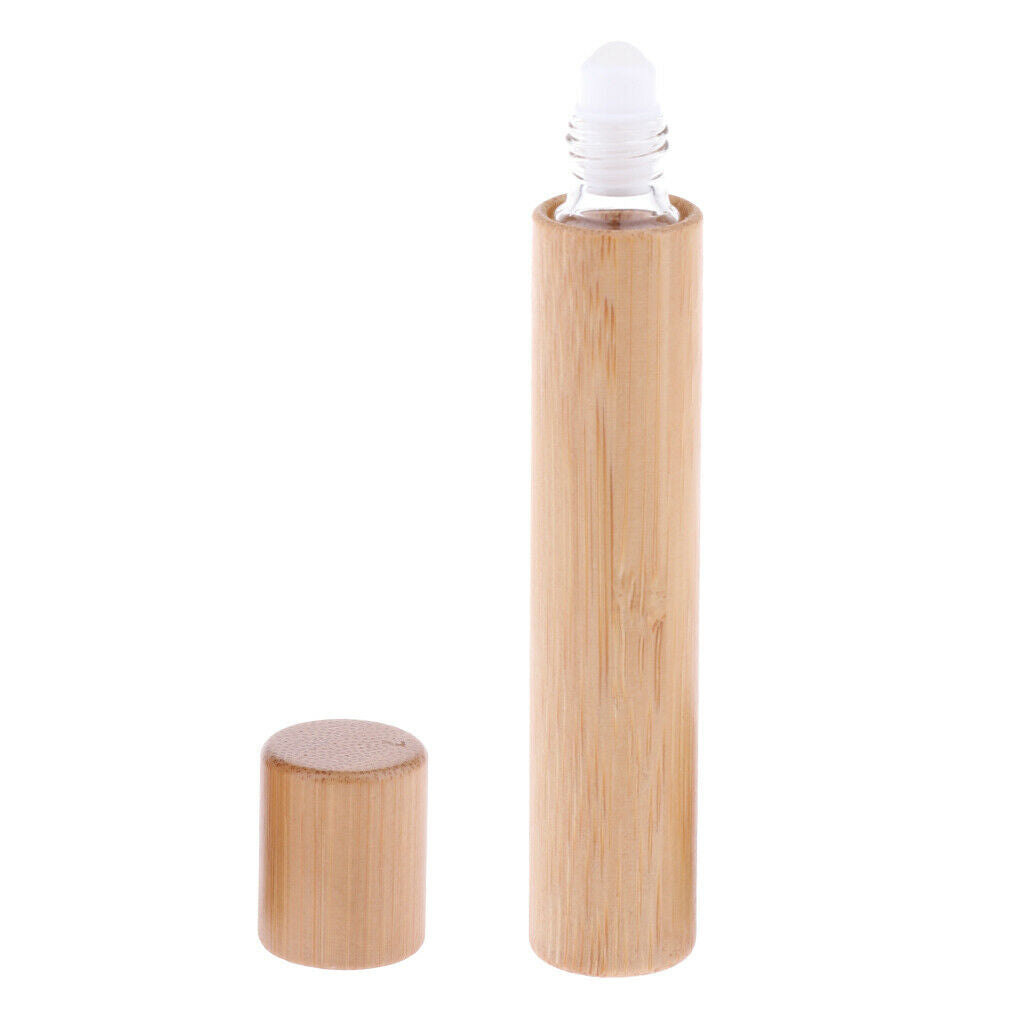 Glass Roller Bottles - 2 Pcs - Empty Refillable Perfume Roll on Bottles - for