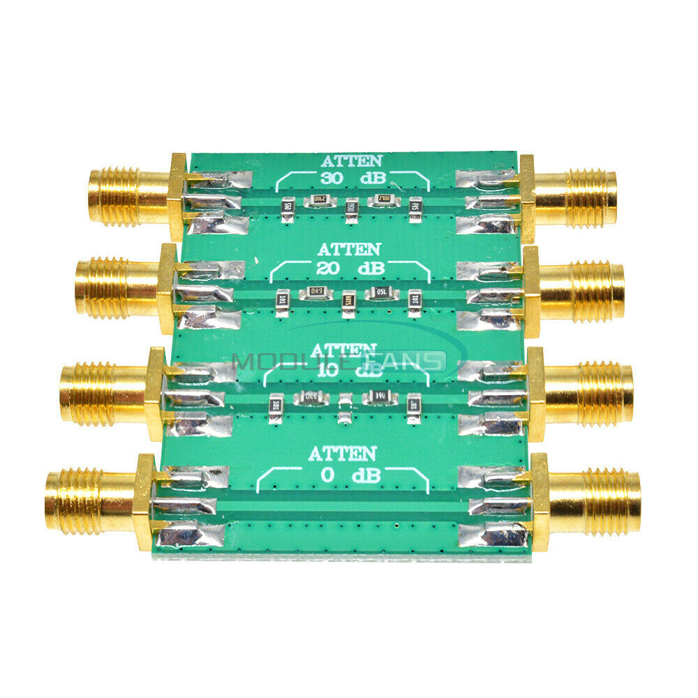 23Dbm DC 4.0Ghz RF Fixed Attenuator SMA Double Female Head 0dB 10dB 20dB 30dB