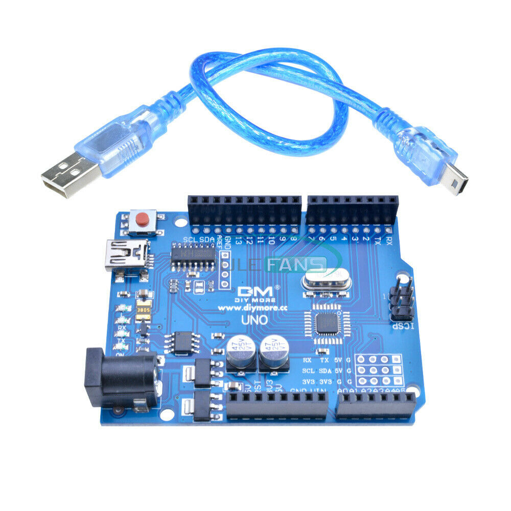ATmega328P CH340G Microcontroller UNO R3 Board Mini USB Board +USB Cable