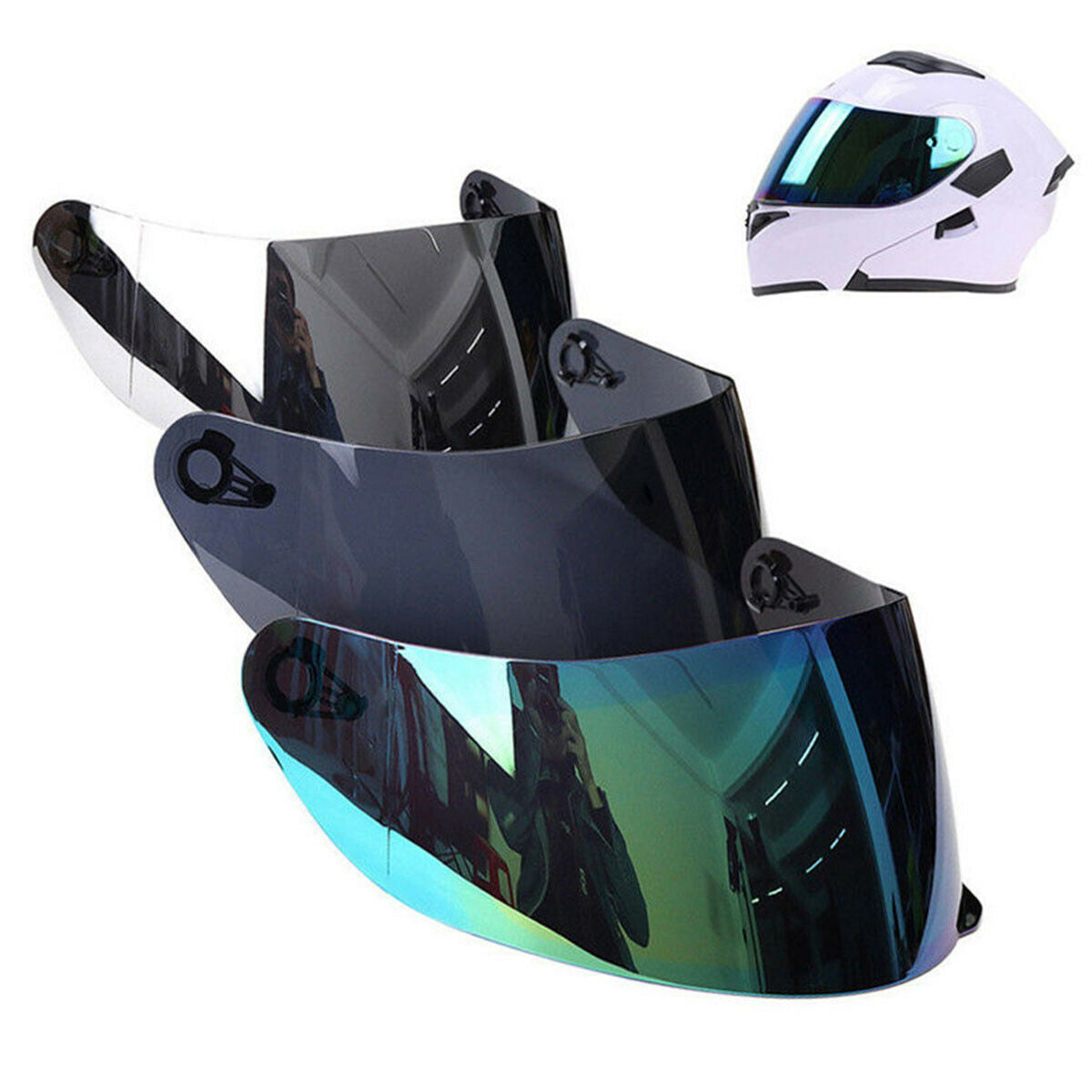 Multicolor Anti Fog Sun Motorcycle Helmet Sun Shield Lens For K1 AGV K5 K3SV
