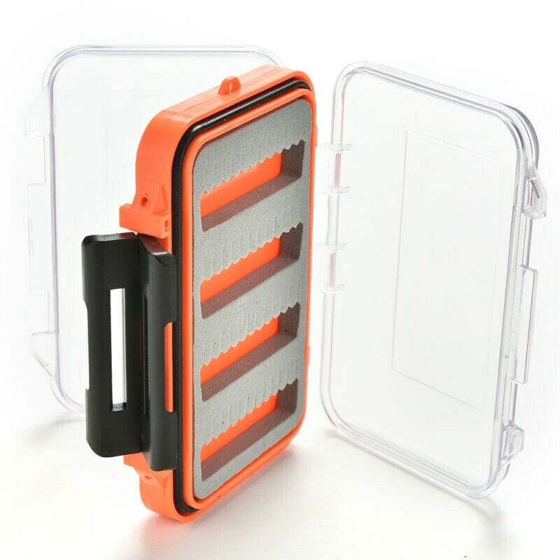 Double Sides Fly Fishing Box Insert Hold Flies^JY Slid Foam Pocket Waterproof