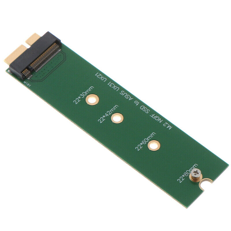 1Pc M.2 NGFF SSD to 18 Pin Extension Adapter Card for UX31 UX21 UX21E UX3.l8