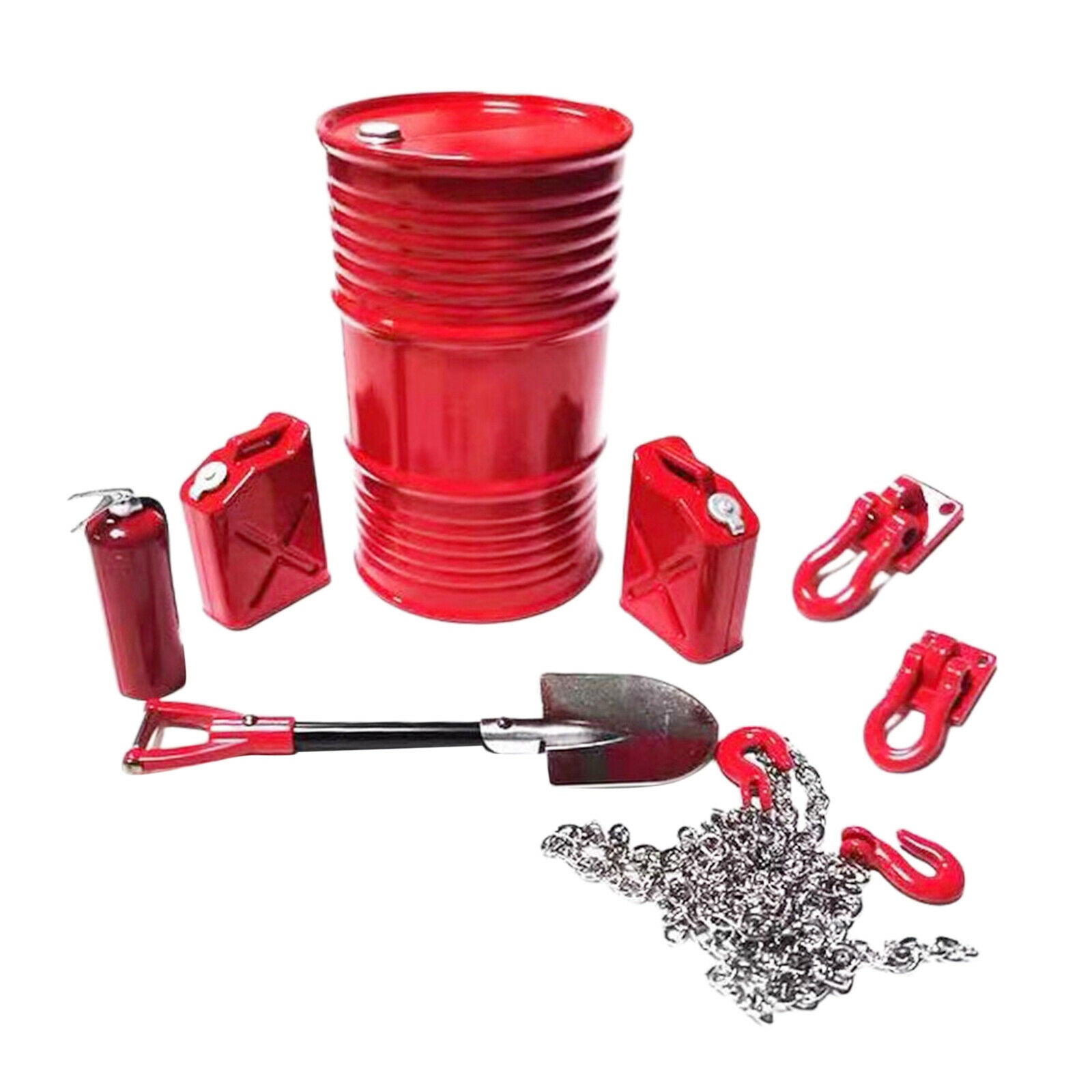 1:10 Scale RC Decor Accessory Shovel for SCX10 D90 TRX4 Spare Parts Car