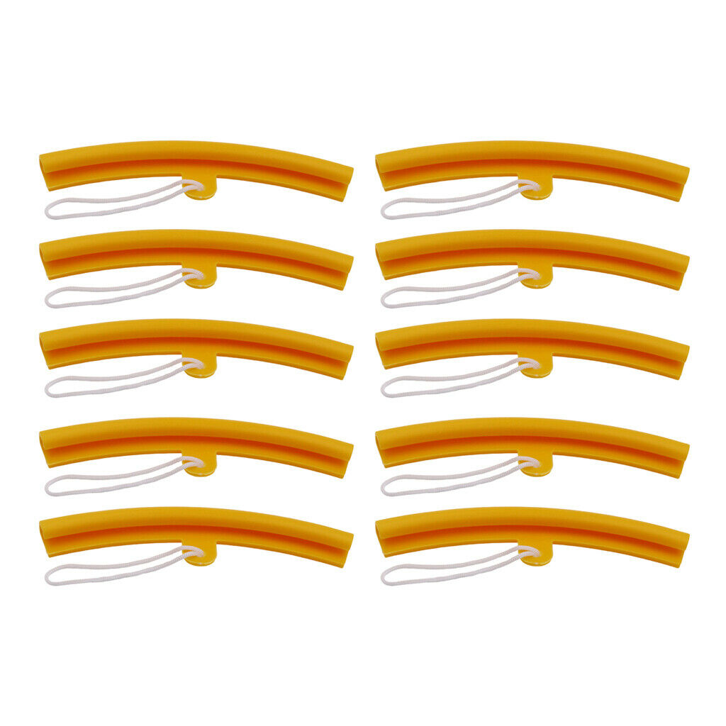 10x Motorbike Motorcycle Wheel Rim Protector Bike Changer Tyre Remove Yellow