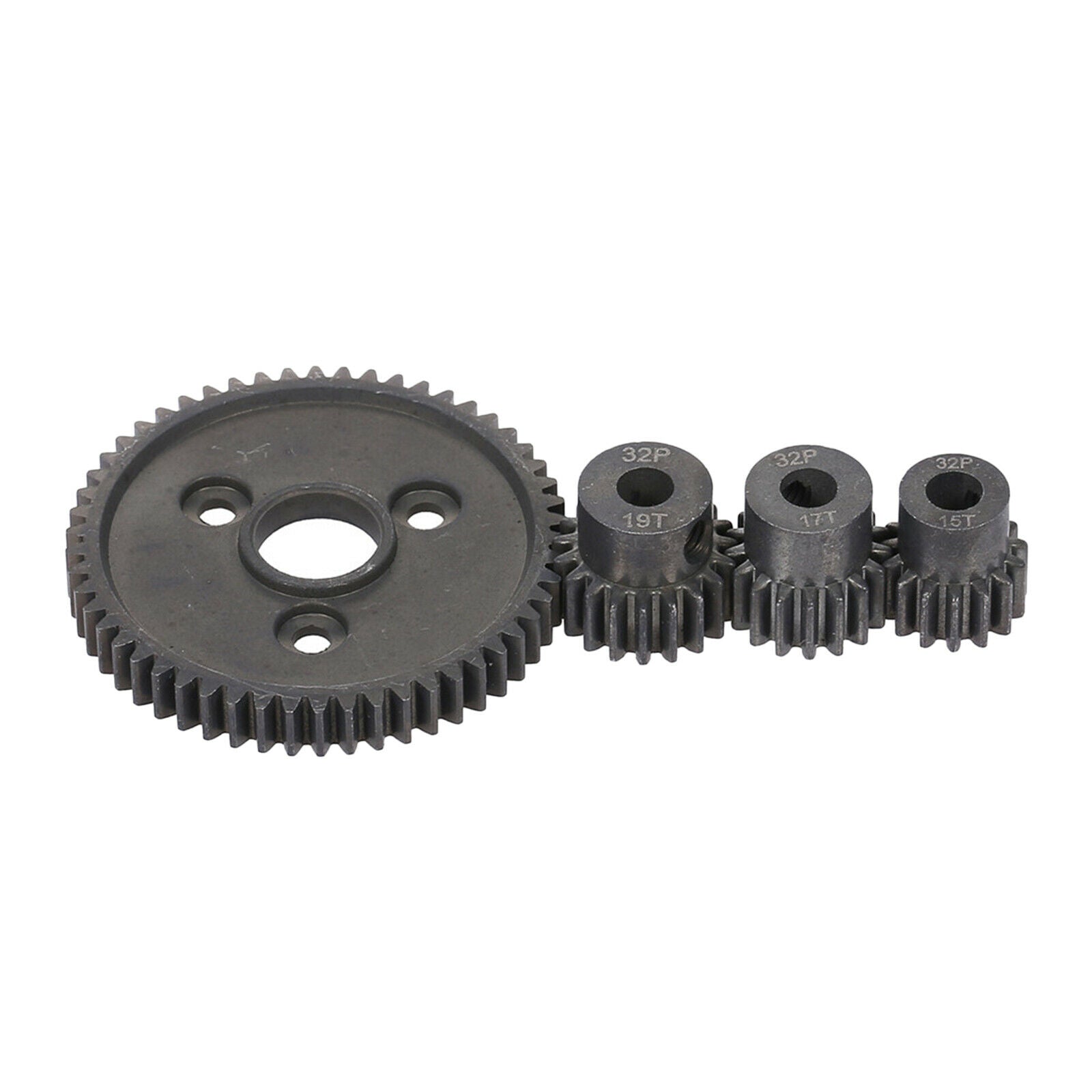 54T Spur Motor w/ 15T/17T/19T Pinions Gear Set Fits Slash 4x4 1/10 Parts