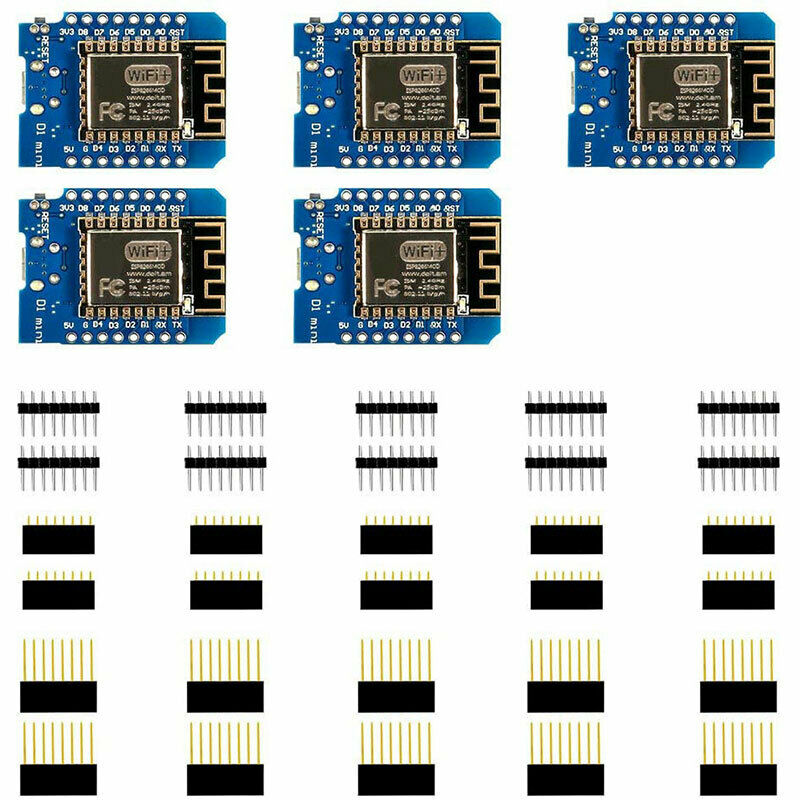 5 Pcs D1 Mini Version WIFI Based on ESP8266 Development Board MINI D1 G8E3