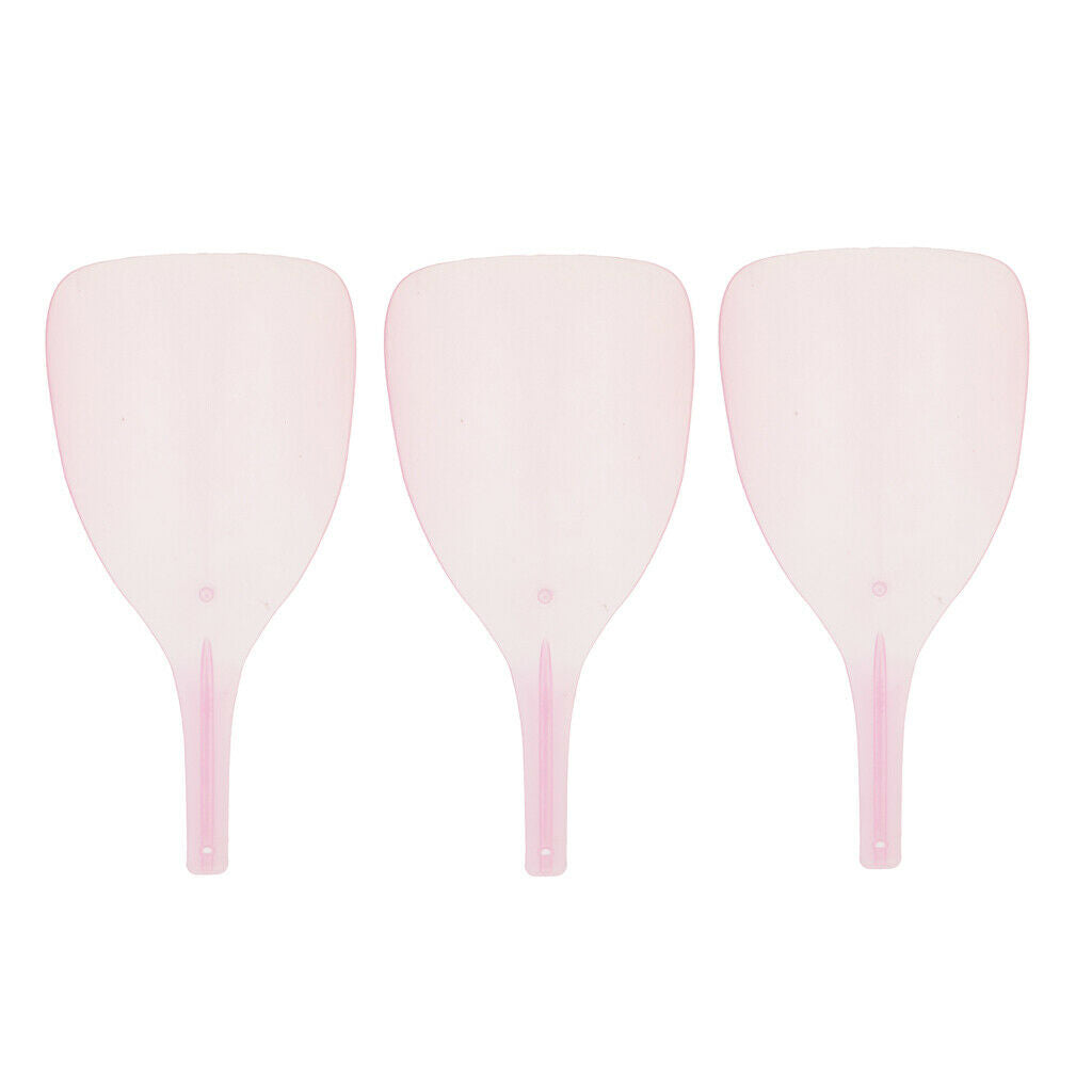 3 Pieces Salon Barber Hairspray Masks Facial Eyes Protector Shields Pink