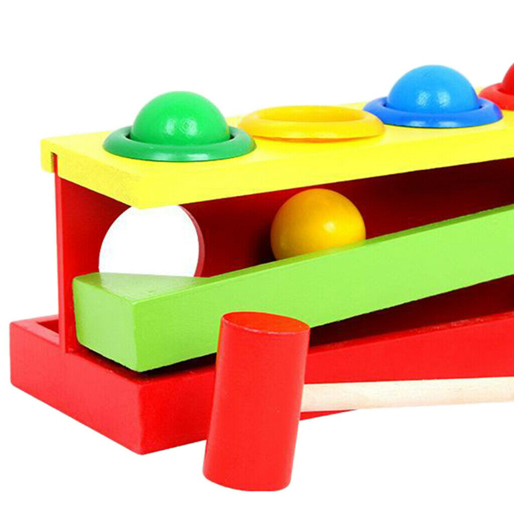Infant Wood Hammering Ball Educational Developmental Toys Birthday Gift
