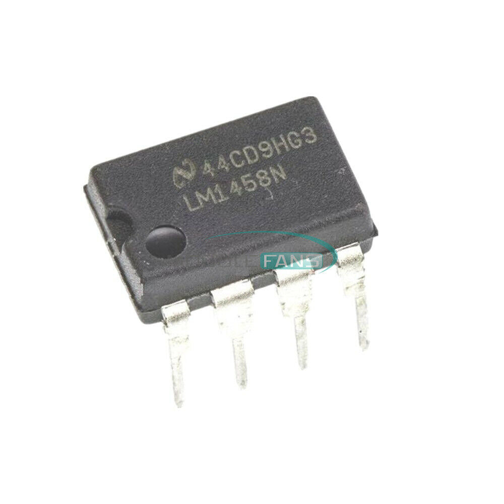 20PCS LM1458 LM1458N DIP-8 DUAL OPERATIONAL AMPLIFIER IC LM1458