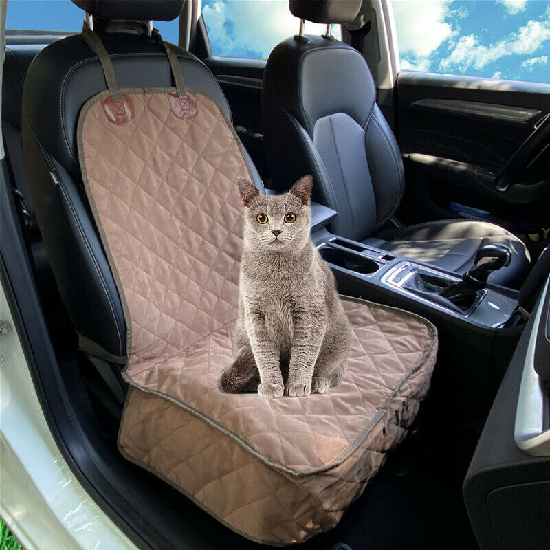 Car Front Seat Cover Non-slip for Pet Dogs Waterproof Comfortable Protector Mat