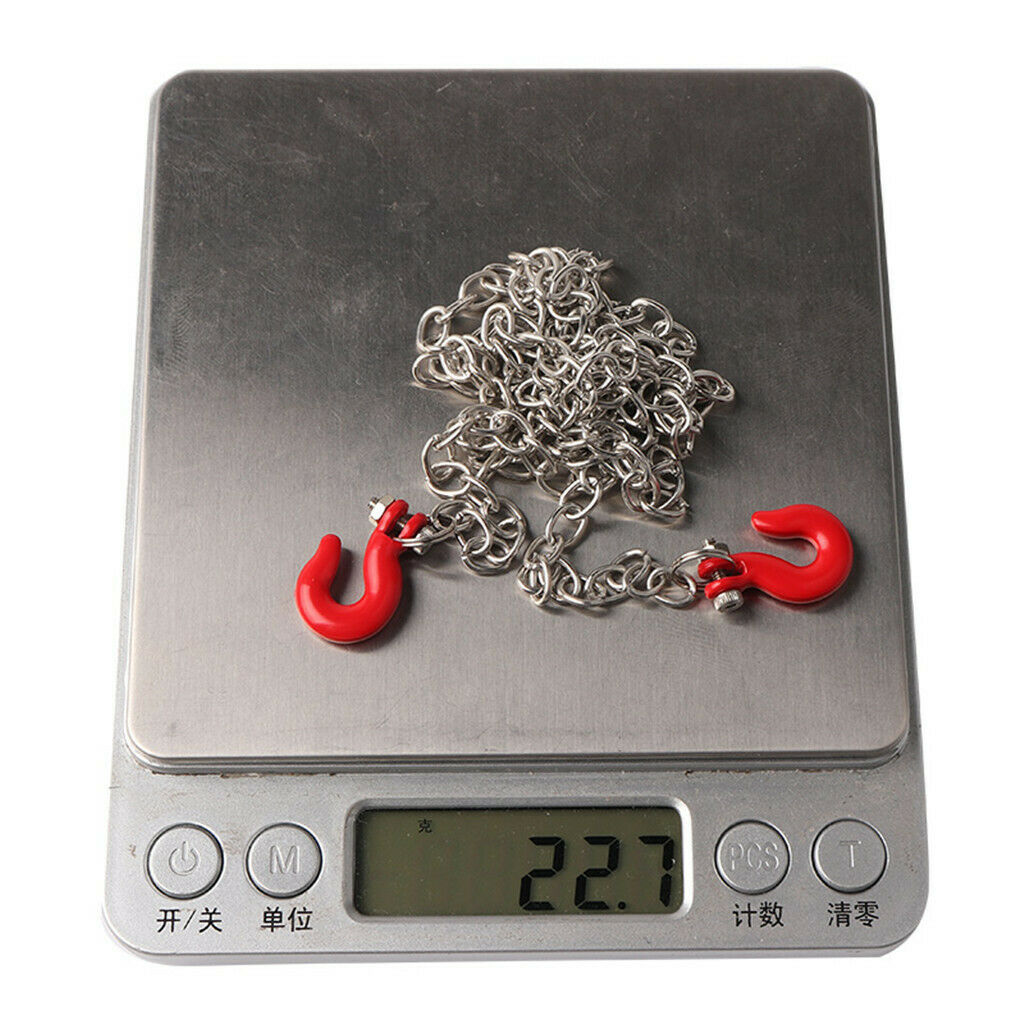 1/10 RC Foldable Winch Anchor With Tow Chain for RC Rock Crawler RC4WD D90
