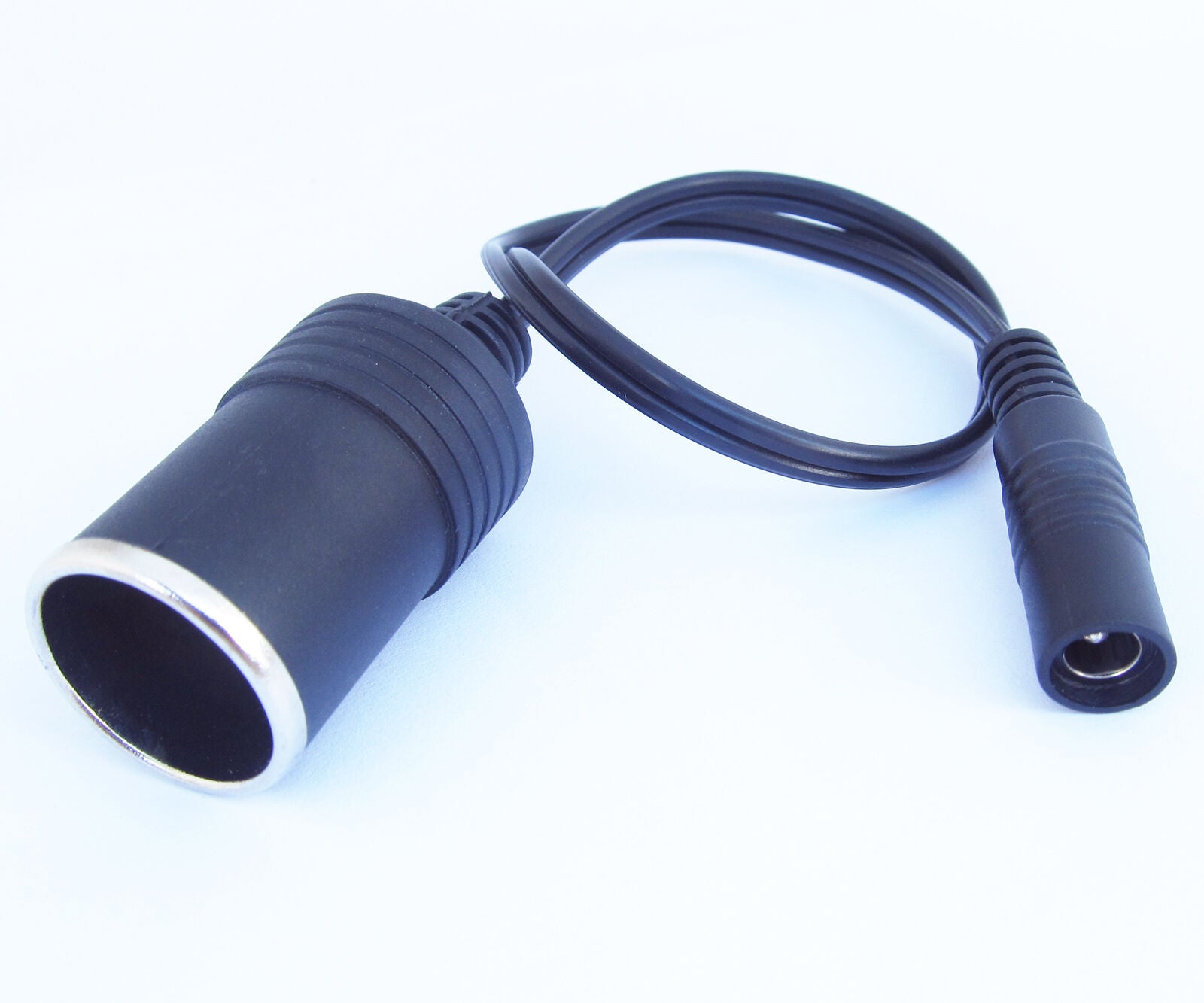 5.5mm x 2.1mm Female to Car Cigarette Lighter Female Socket Power Supply Cable