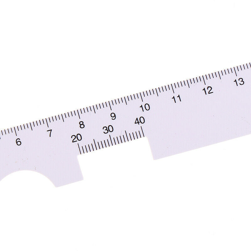 5Pcs Soft Measure Optical Vernier PD Ruler Pupil Distance Meter Eye Ophthal XC