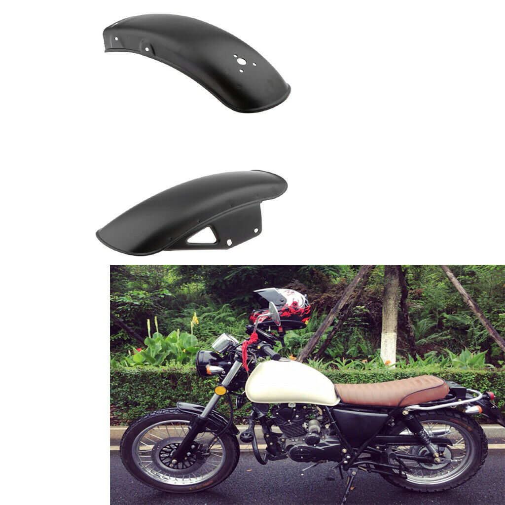 Stainless Steel Front+Rear Fender Mudguard Mud Guard for Suzuki GN125/GN250