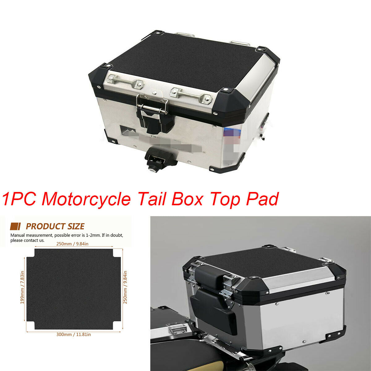 1PC For BMW R1200GS LC Adventure R1250GS Motorcycle Tail Box Top Protection Pad