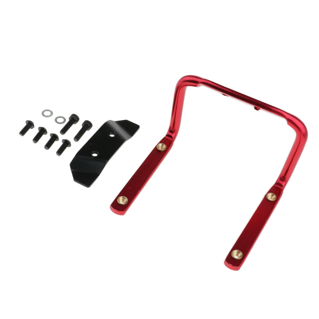 Double Rack Water Bottle Cage Holder Bicycle Seat Post Saddle Rack Red
