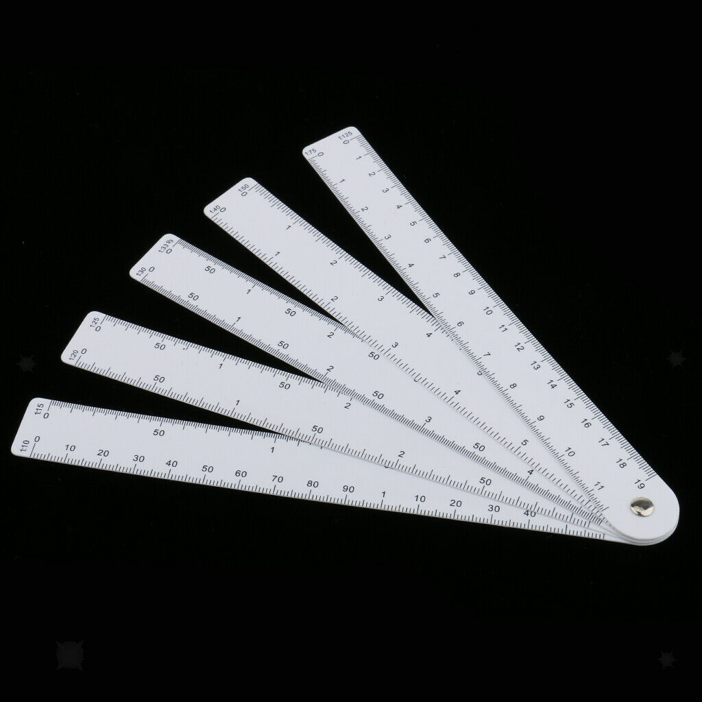 Architect Engineering Scale Ruler 10 Scales Foldable Multi Ratio Rulers