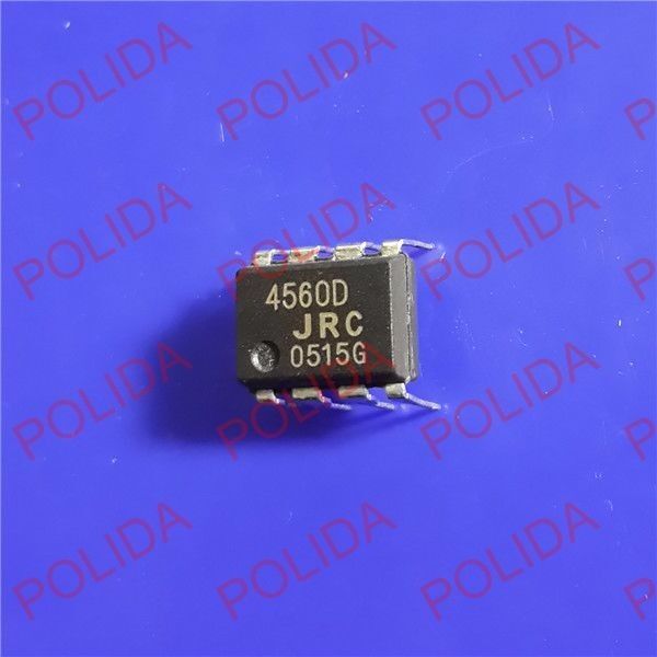 10PCS OP AMP IC JRC DIP-8 NJM4560D JRC4560D 4560D