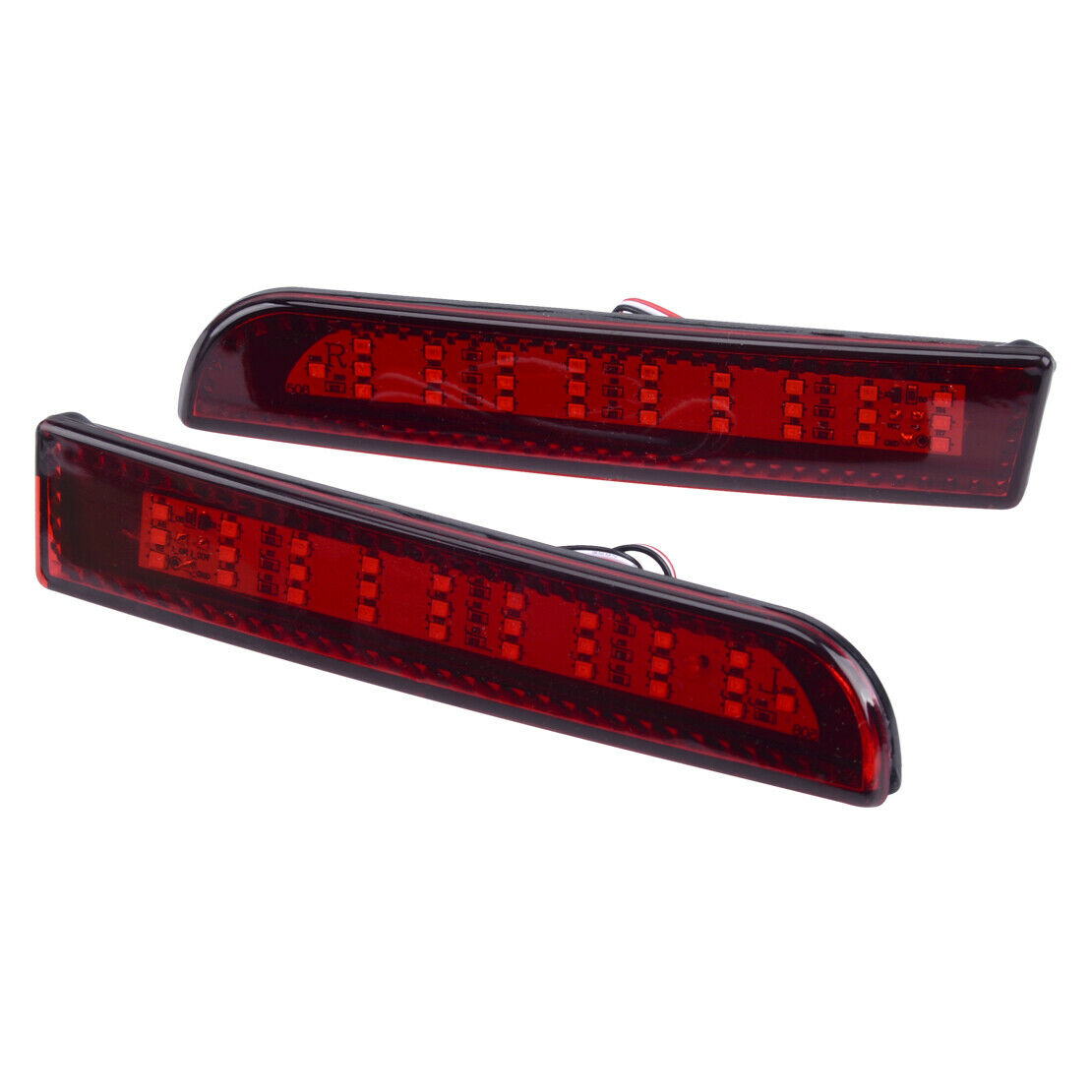 Workshop 2x LED Brake Bumper Reflector Fog Lamp Fit for Mitsubishi Lancer EVO An